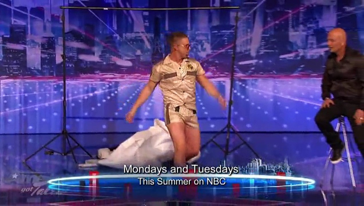 Aoni Jackson The Stripping Magician - America s Got Talent Season 7 Audition