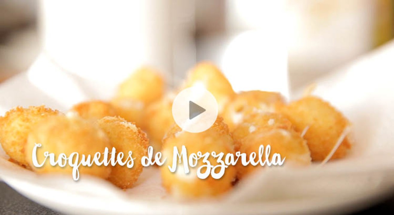 Comment réaliser des croquettes fondantes de Mozzarella ? - Gourmand
