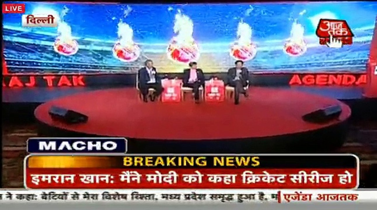 Imran Khan telling what Modi said to him in meeting about Indo-Pak cricket series