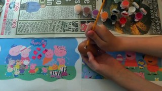 pig AWESOME PEPPA PIG GLITTER EGGS DIY! (FOR KIDS) PEPPA GEORGE MR DINOSAUR tv