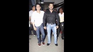 Shahrukh Khan and Salman Khan snapped at the promo shoot of Bigg Boss Season 9