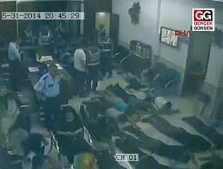 İzmir Gezi davasında yargılanan 63 kişiye karakolda dayağın görüntüsü