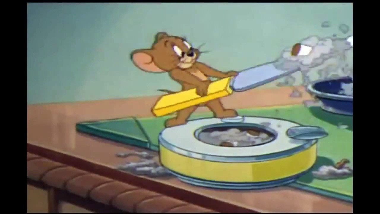 Tom And Jerry Mouse Cleaning