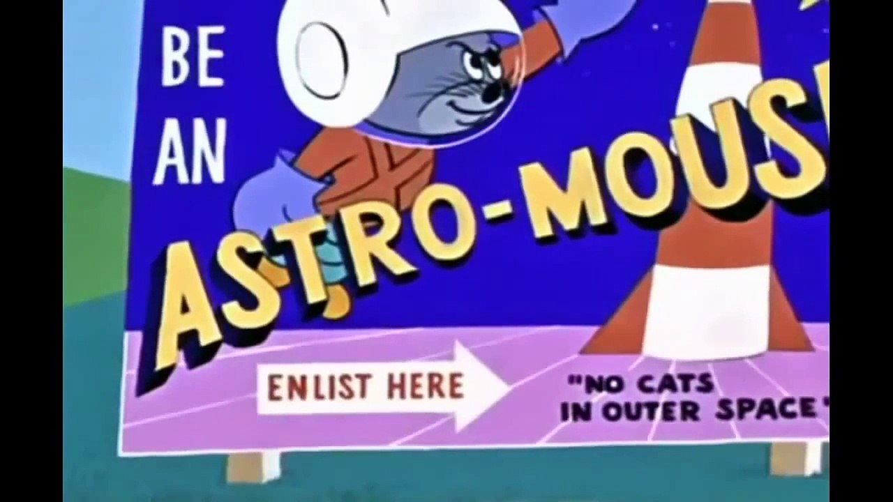 Tom and Jerry Mouse Into Space