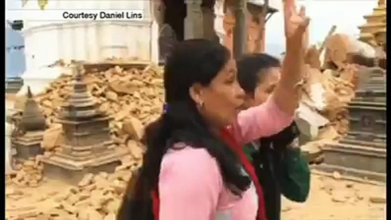 Just After Nepal Earthquake, city is shaking