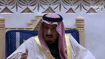 العاهل السعودي يلتقي المعارضة السورية