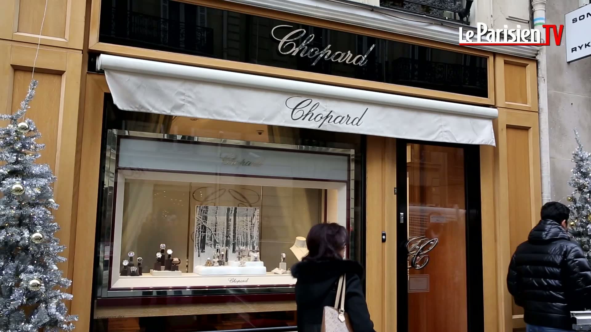 Braquage à Paris : un million d'euros de bijoux volés devant l'Élysée -  Vidéo Dailymotion