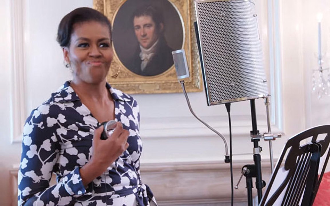 Michelle Obama se lance dans le rap - ZAPPING ACTU DU 11/12/2015