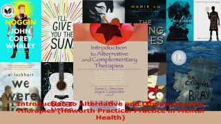 Read  Introduction to Alternative and Complementary Therapies Haworth Practical Practice in EBooks Online