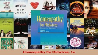 Read  Homeopathy for Midwives 1e Ebook Free