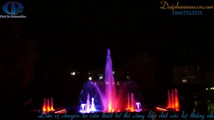 Nghệ thuật nhạc nước tạo hình ms02