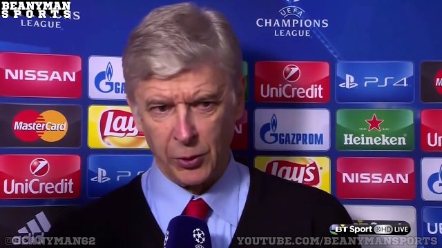 Olympiakos 0-3 Arsenal - Arsene Wenger Post Match Interview