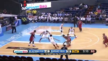 Blackwater Elite Mike Cortez 3-pointer or alley-oop