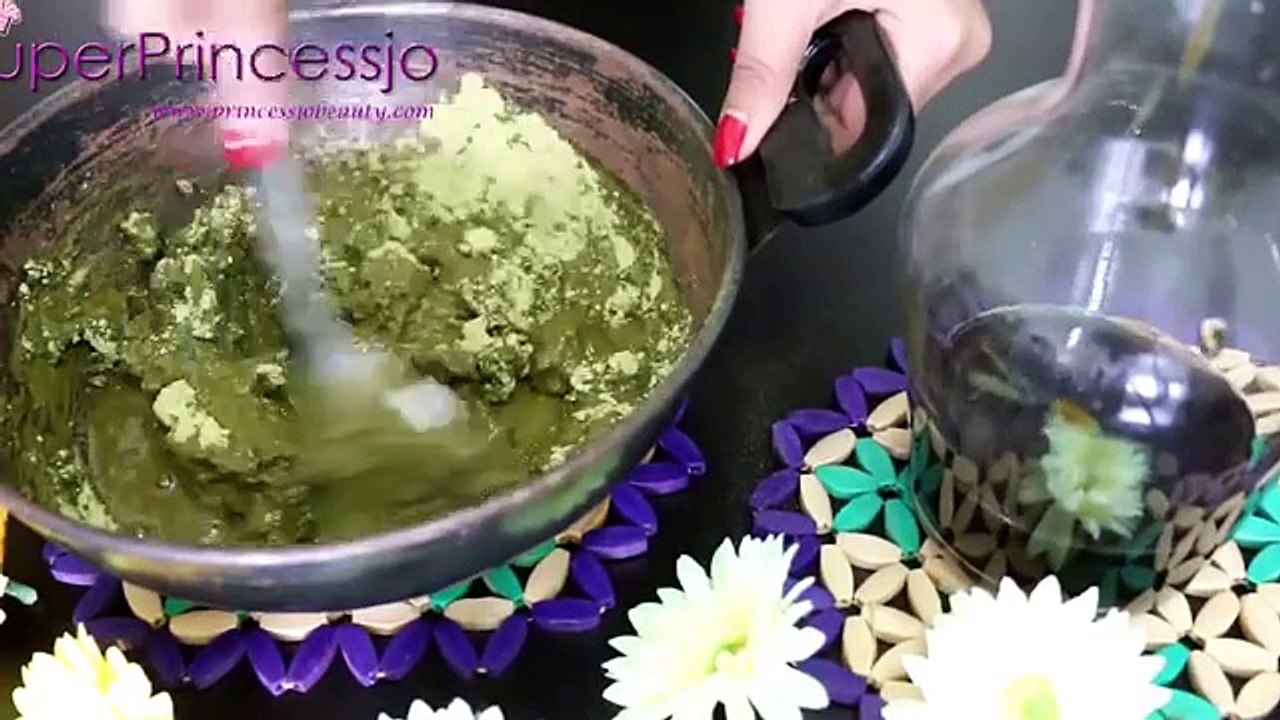 Best Way To Cover GRAY HAIR, How to Mix Henna Mehendi for Dark Hair Color Dye