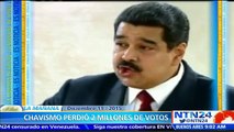 Chavismo habría perdido al menos dos millones de votos en las pasadas elecciones parlamentarias
