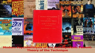 Modern Psychoanalysis of the Schizophrenic Patient Theory of the Technique PDF