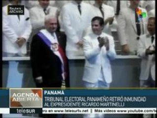 Panamá: Tribunal Electoral retira inmunidad a ex presidente Martinelli