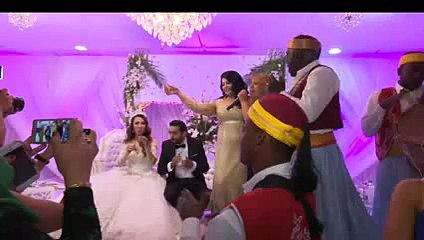 حظور بعد الممثلين والفنانين في حفل زفاف سماح الدشراوي