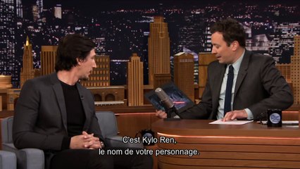 Adam Driver revient sur le rôle dans Star Wars - The Tonight Show du 02/12/15 sur MCM!