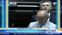 Nicolás Maduro; el gran ausente durante la ceremonia de posesión de Macri en Argentina
