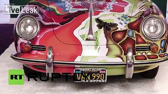 USA: Janis Joplin's psychedelic Porsche fetches $1.8 million at auction