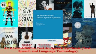 Read  An Introduction to TexttoSpeech Synthesis Text Speech and Language Technology EBooks Online