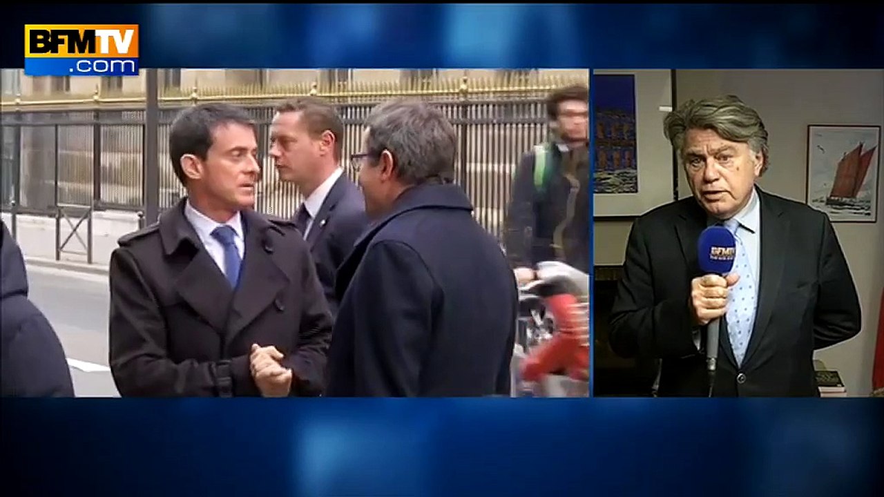 Gilbert Collard répond à Manuel Valls sur la guerre civile: "On s'en fout"
