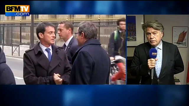 Gilbert Collard répond à Manuel Valls sur la guerre civile: On s'en fout