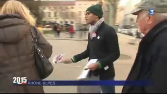 France 3 : Les JRG du Rhône en tractage pour les régionales en Auvergne-Rhône-Alpes.