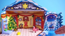 [DAY6] Playmobil & Lego City Christmas Surprise Advent Calendars (with Jenny) - Toy Play S