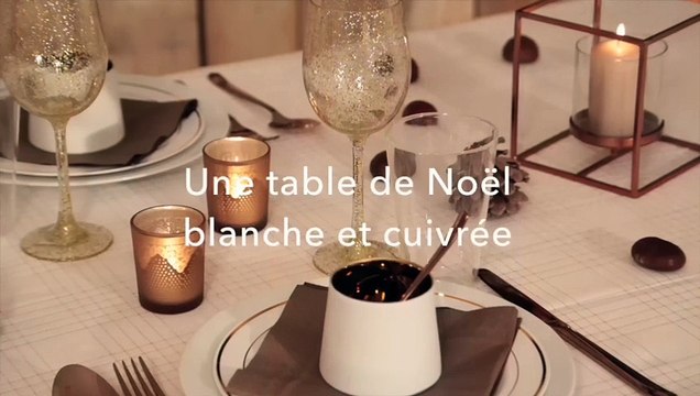 DIY : Déco de table : Ambiance déco de table cuivrée