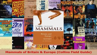 Read  Mammals of Britain  Europe Collins Field Guide PDF Free