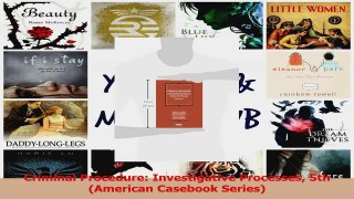 PDF Download  Criminal Procedure Investigative Processes 5th American Casebook Series Download Online