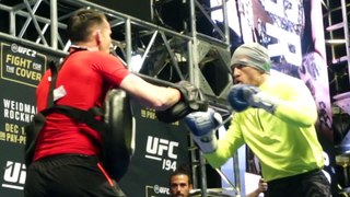 UFC 194 - Treinos abertos - José Aldo x Conor McGregor