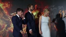 The Hunger Games Mockingjay Part 2 China Premiere Red Carpet - Jennifer Lawrence, Josh Hut