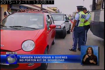 Controles vehiculares en Guayaquil por parte de la ATM
