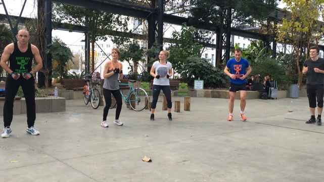 Les athlètes de rue à Nantes