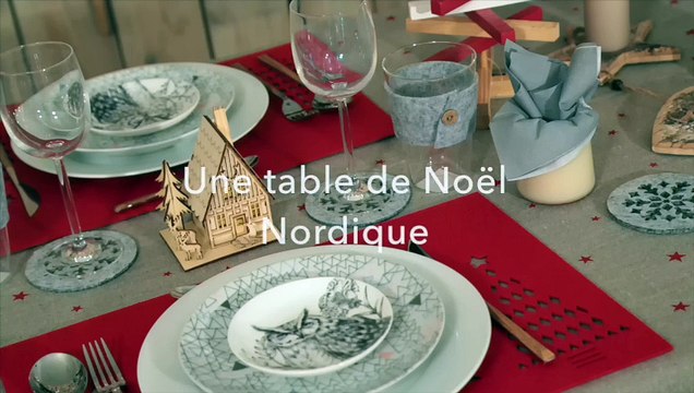 DIY : Déco de table : Ambiance déco de table nordique