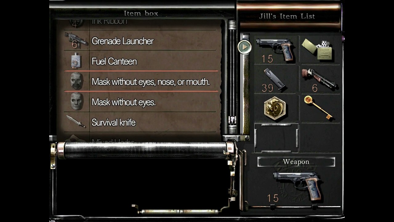 RESIDENT EVIL 1 HD REMAKE JILL PART 15