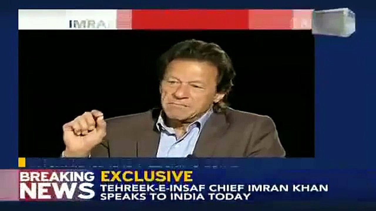 Kashmir Is The Core Issue & It Needs To Be Resolved-- Imran Khan in India