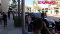 Kim Kardashian Gives A Homeless Man $100 In Beverly Hills 10.22.15 - TheHollywoodFix.com