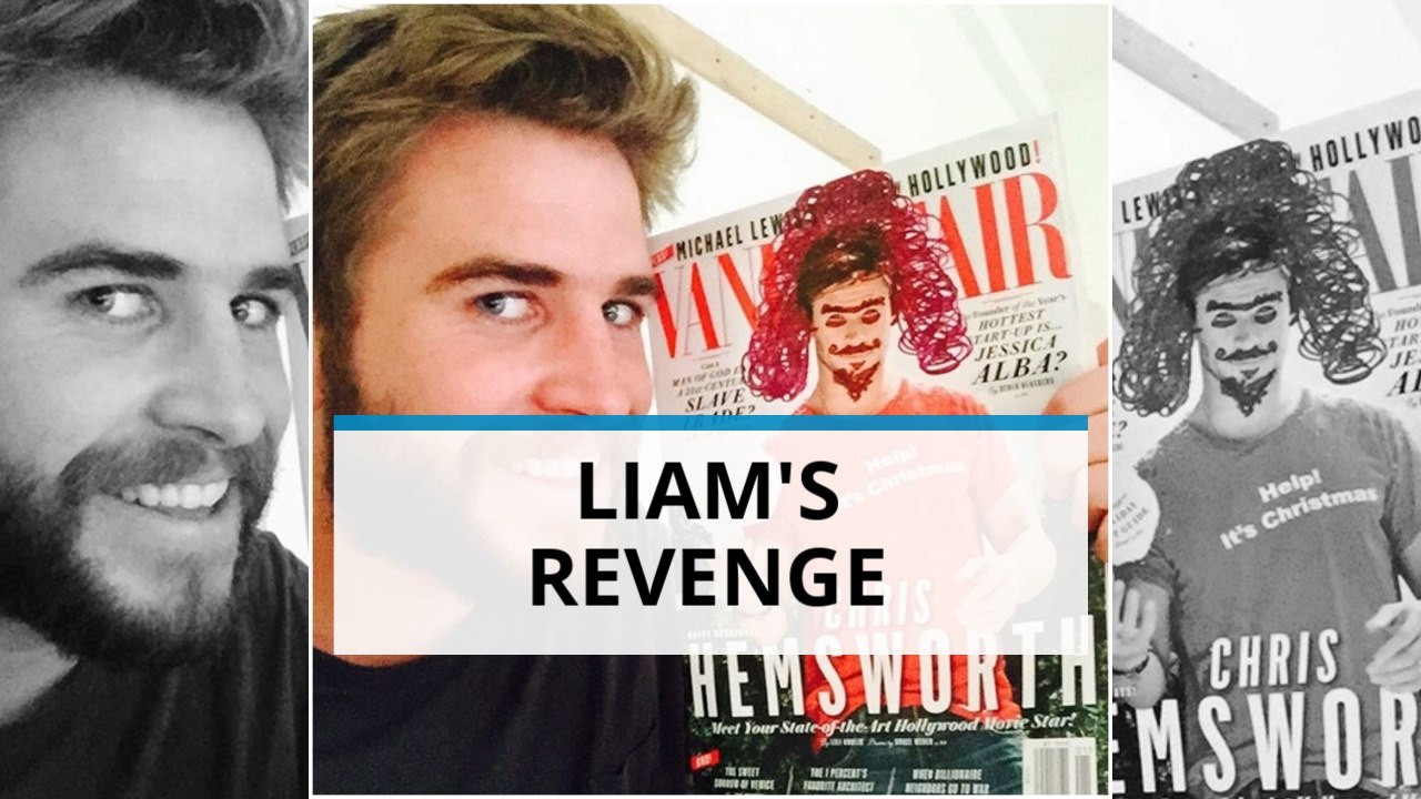 Liam Hemsworth strikes back!