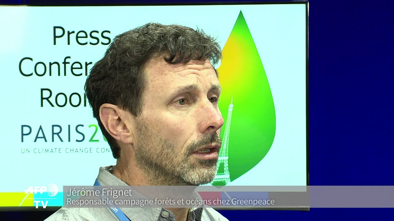 Greenpeace: le projet d'accord "très en deçà" des attentes