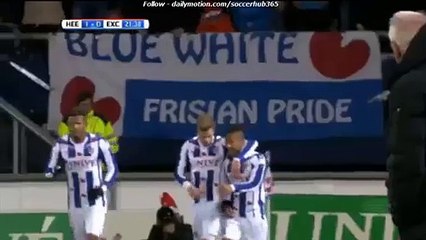 Otigba Goal Heerenveen 1 - 0 Excelsior (Eredivisie) 2015