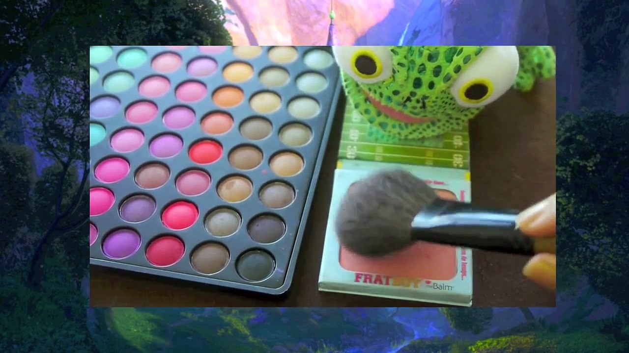 Disneys Tangled Rapunzel Make-up Tutorial( Ft. Flynn and Pascal)