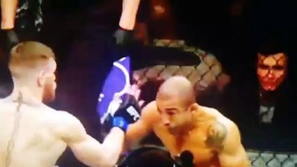 Conor McGregor mets K.O Jose Aldo au premier round! #UFC194