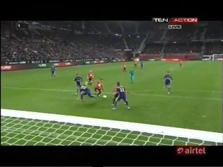 1-0 Juan Quintero Lucky Goal _ Stade Rennes v. Caen - 11.12.2015 HD