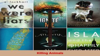 Read  Killing Animals Ebook Free