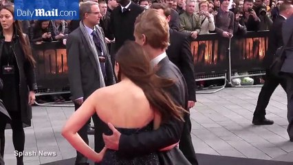 Elizabeth Olsen & Boyd Holbrook when they were together in 2014