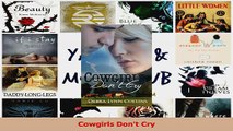 Read  Cowgirls Dont Cry Ebook Free